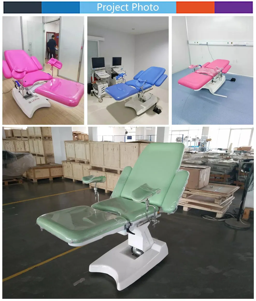 Electric Gynecological Delivery Bed Hospital Deliver Baby Ob Chair