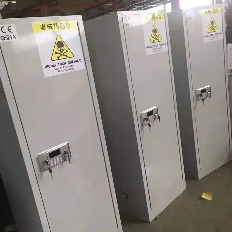 Armadietto per narcotici di sicurezza industriale specializzato in fabbrica d'acciaio